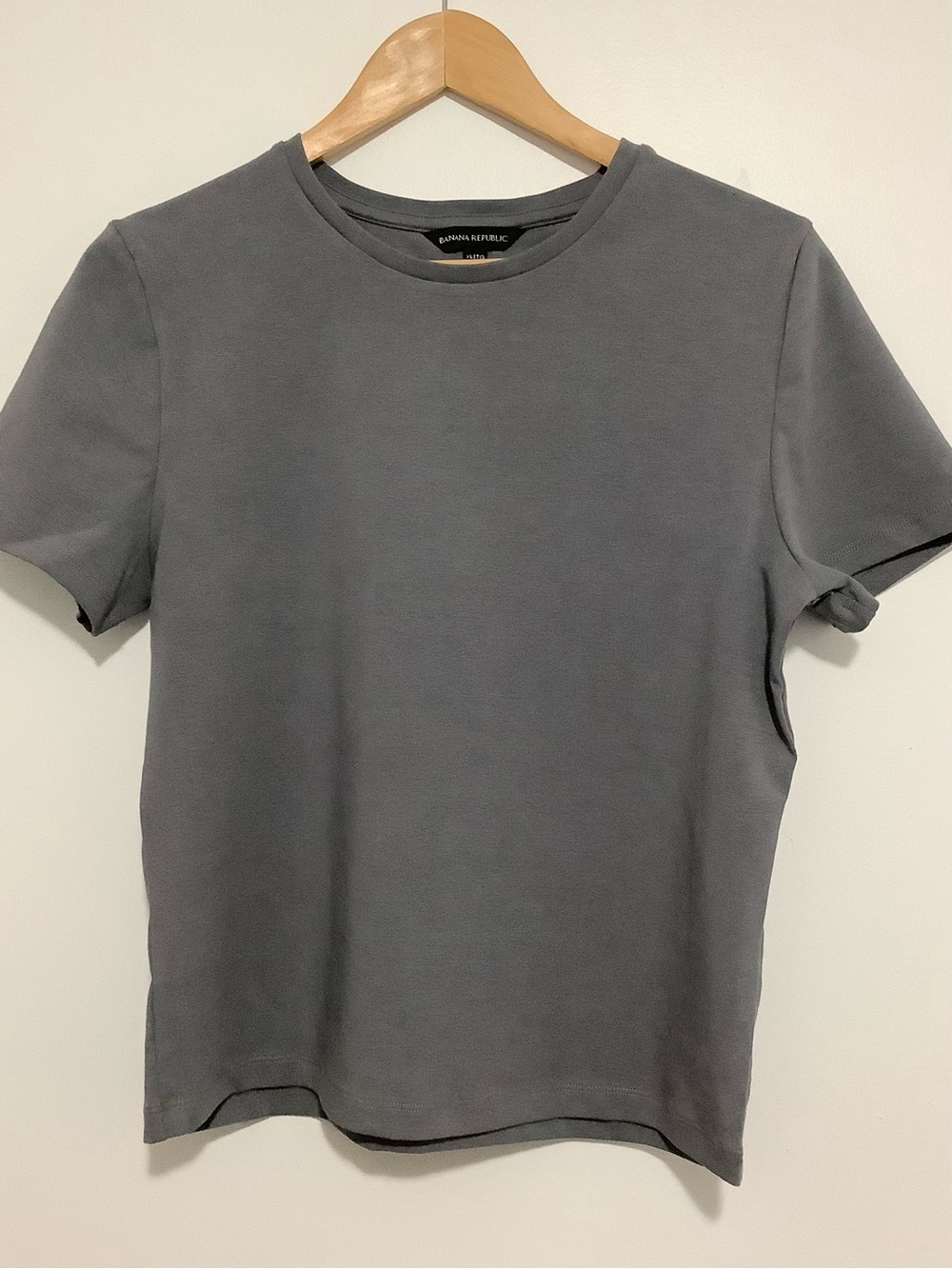 💚 3 For $30 NWOT Banana Republic Women’s Slate Gray Crew Neck T-Shirt Sz.XL
